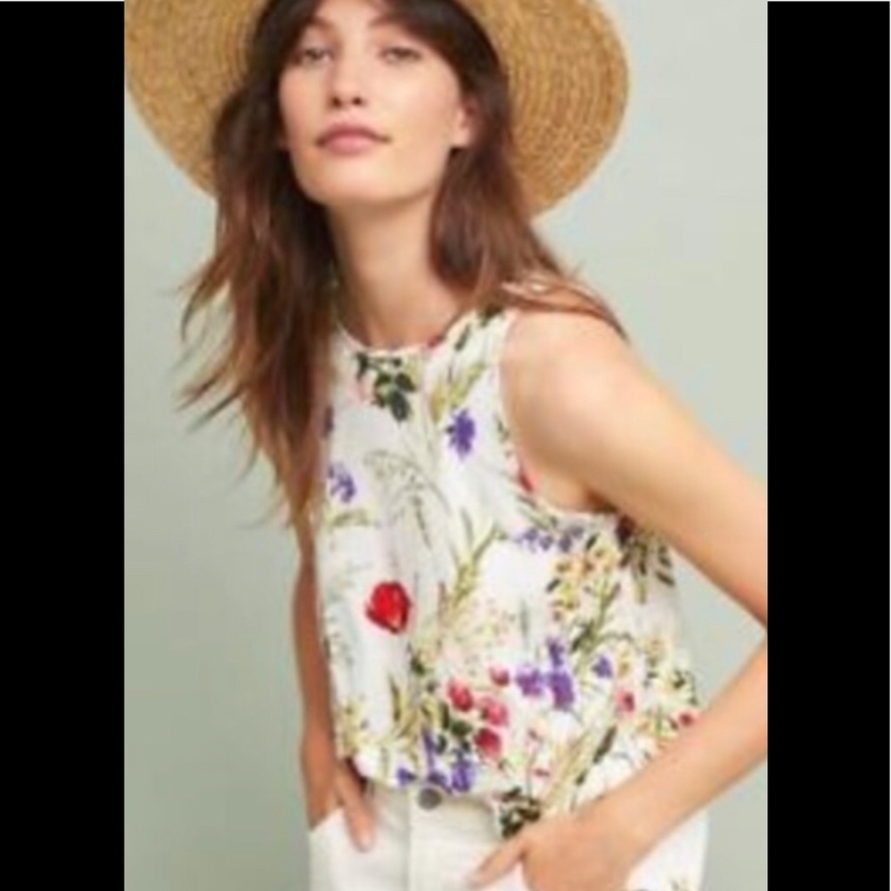 Anthropologie Akemi & Kin Epoca crocheted tank